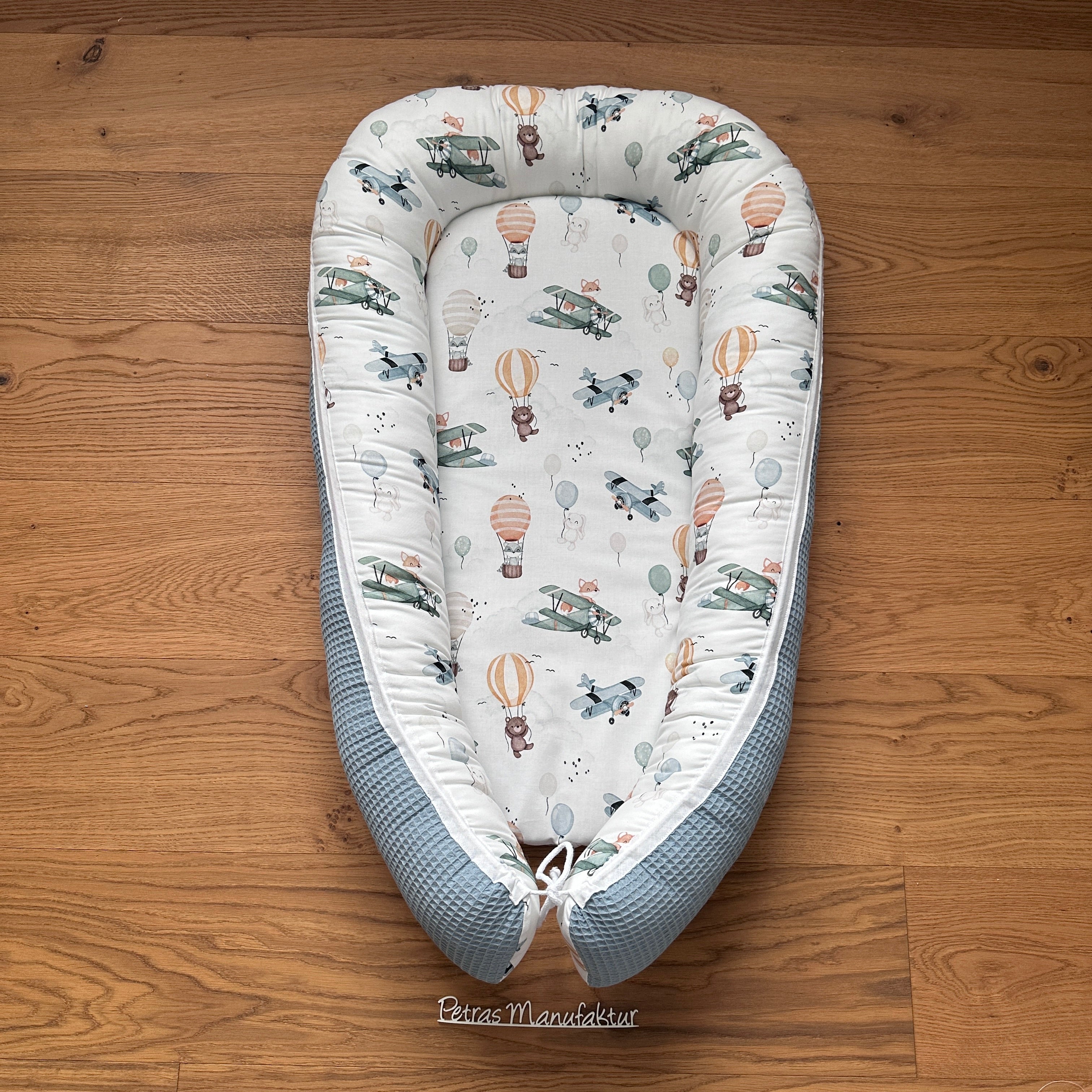 Babynestchen "fliegende Kuscheltiere“